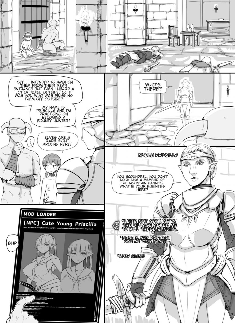 Hentai Manga Comic-NPC Rape MOD-Chapter 1-23